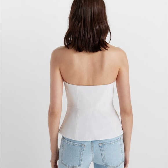 CLUB MONACO TUBE TOP WITH BONING - Picture 2 of 2